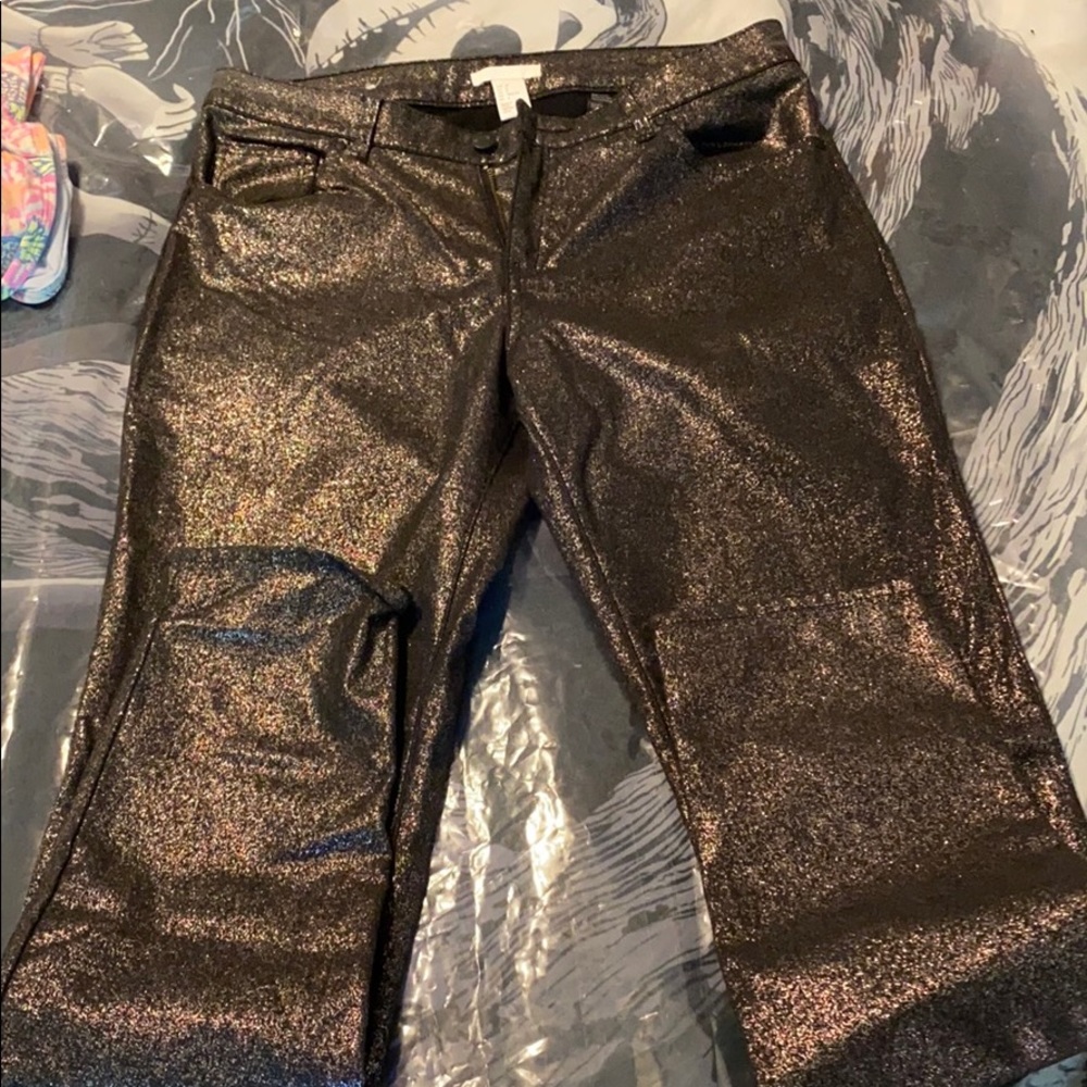 Glitter Party Pants